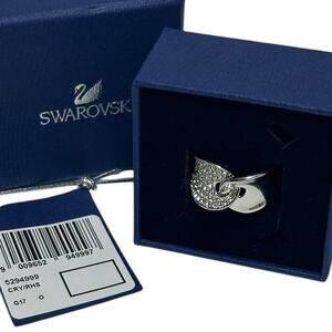 Swarovski Guardian Ladies Silver Tone pave Ring 5